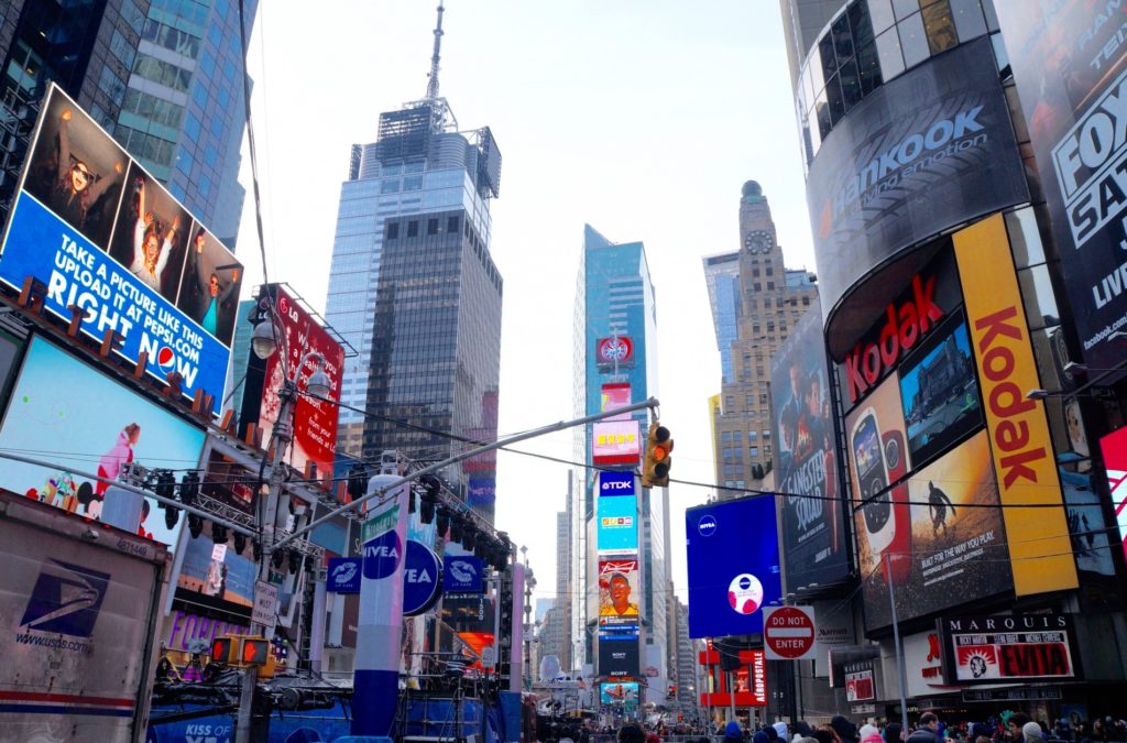 アメリカ横断_タイムズスクエア