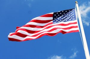 アメリカ横断_国旗