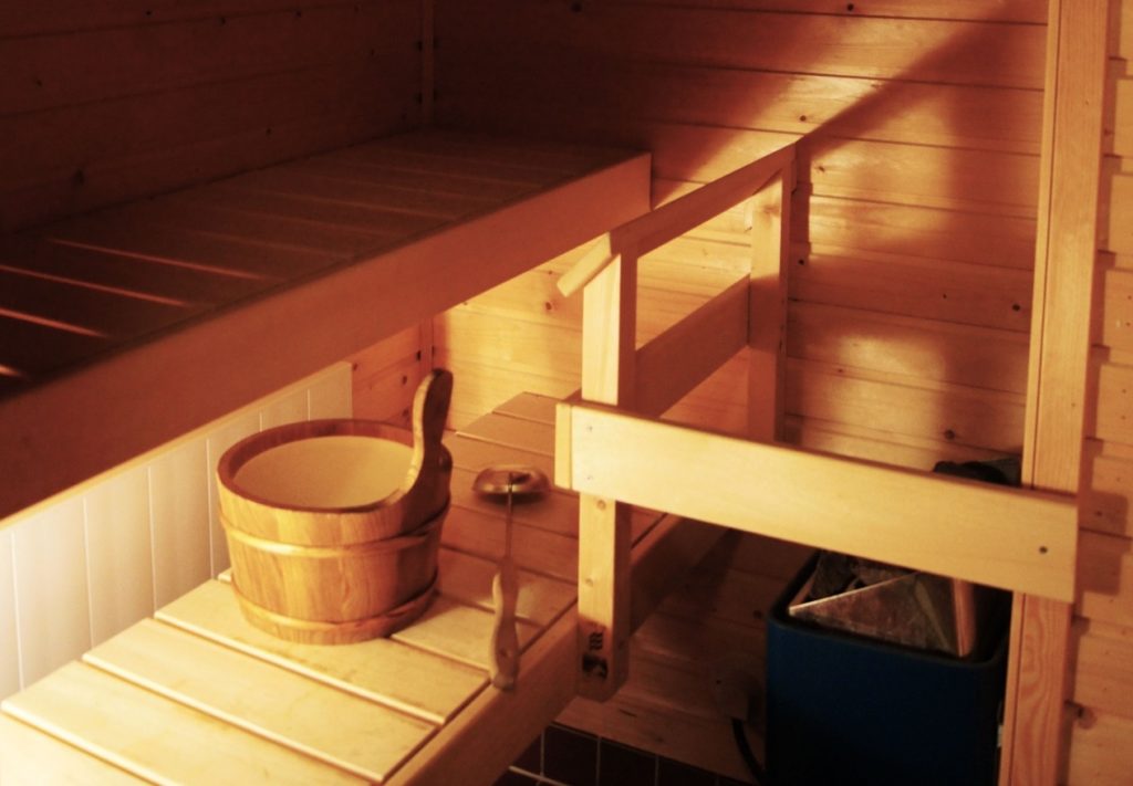 サウナ発祥の地フィンランド_コテージのサウナ