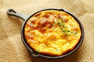 スペインの朝食_スパニッシュオムレツ_綺麗にできた