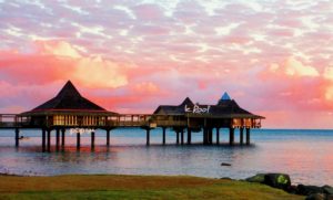 ニューカレドニア_水上コテージ