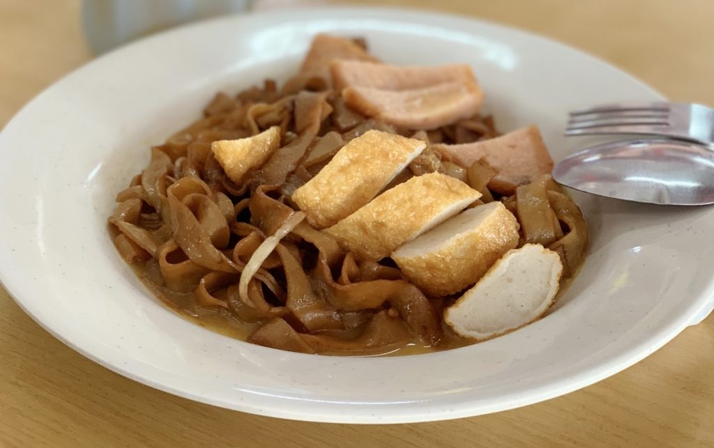 マレーシア_現地の焼きそば