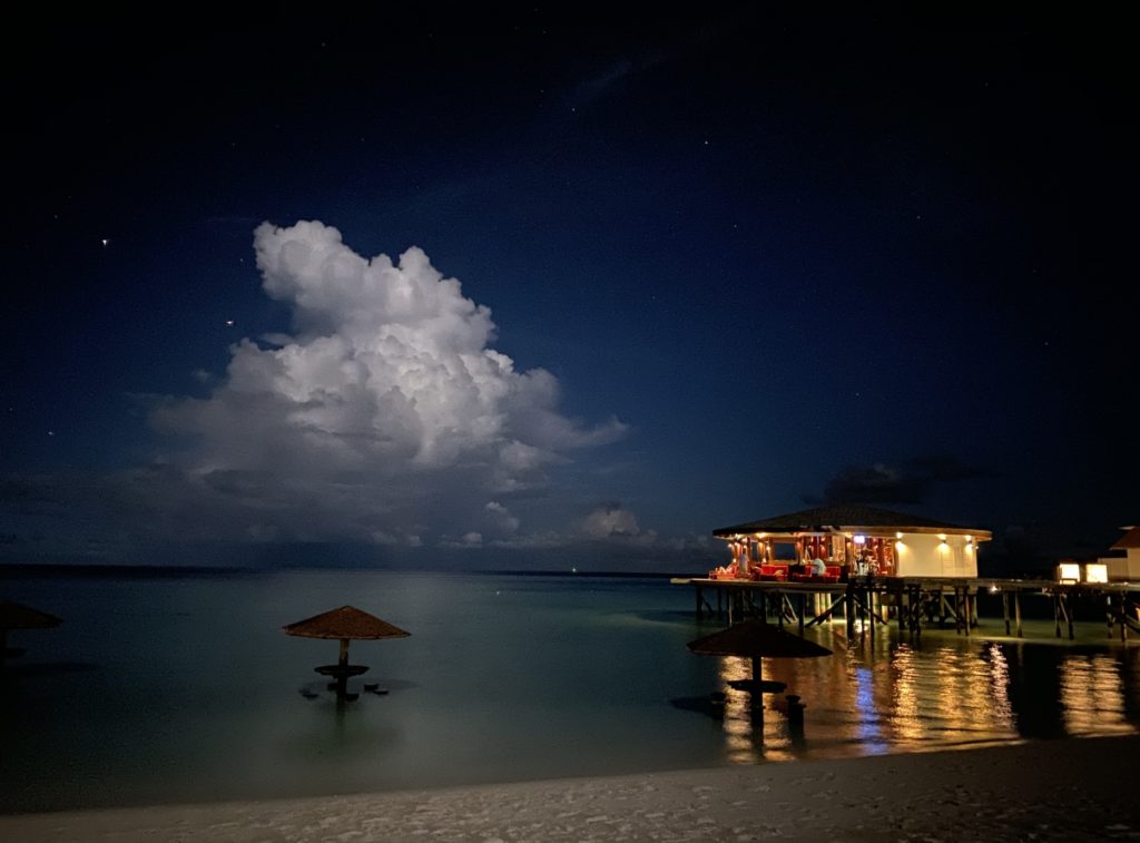 モルディブ_夜景
