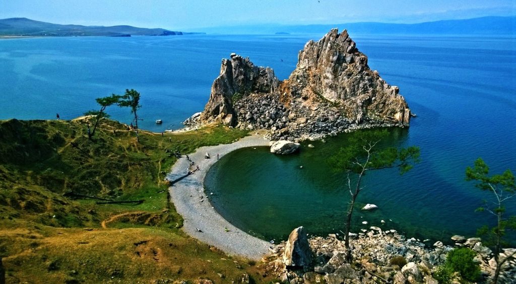 ロシア__シベリア_バイカル湖_自然の風景