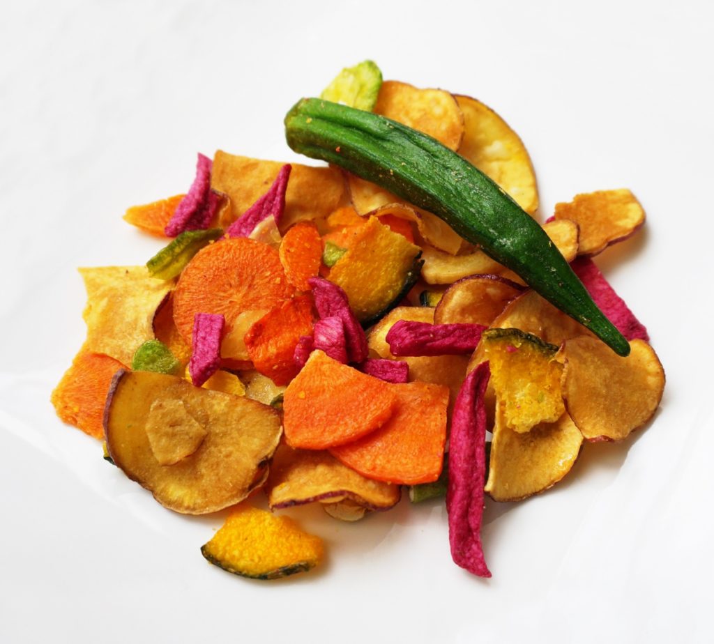 干し野菜_ドライフード_野菜チップス風