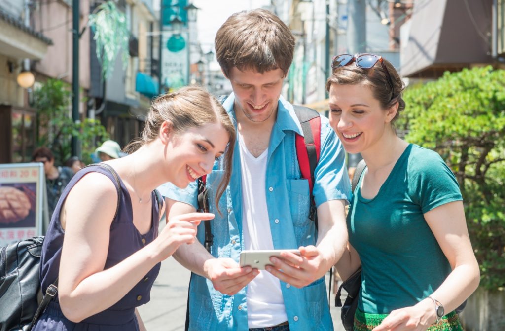 訪日外国人に人気な日本の人気スポット_東京観光する外国人